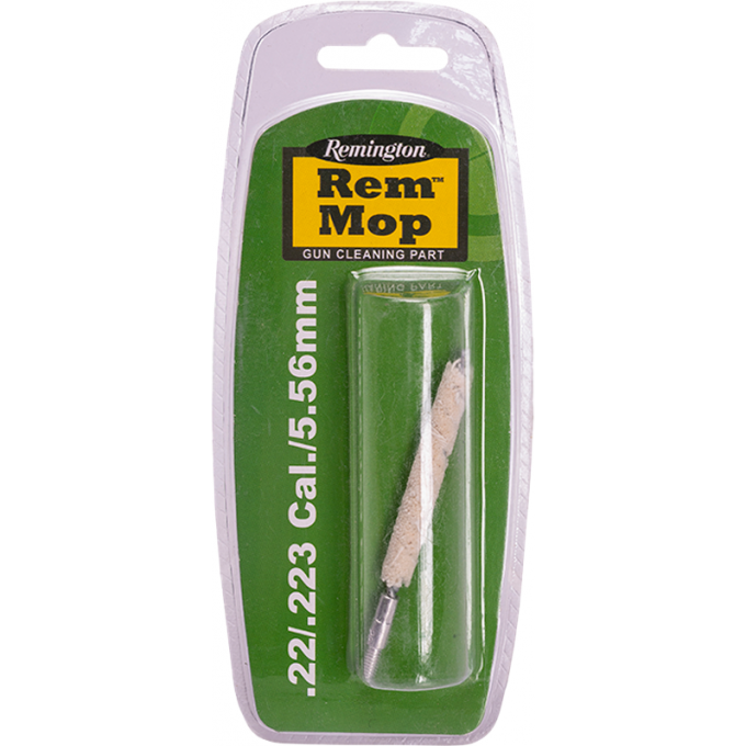 Ерш для чистки оружия REMINGTON калибр 22/223, 5,56 мм пуховый 00029658