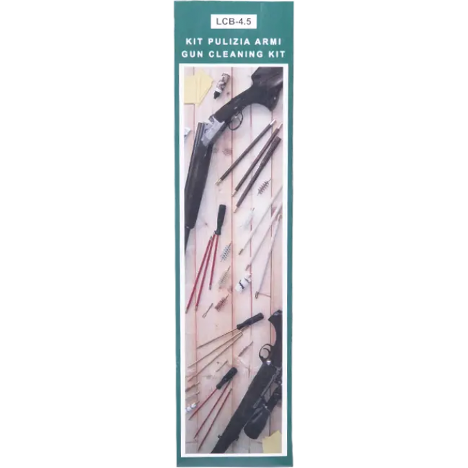Набор для чистки оружия LUCKY VIEW (Kami La Trading), шомпол, 3 ерша, 4,5 калибр KamiLaTrading-4.5