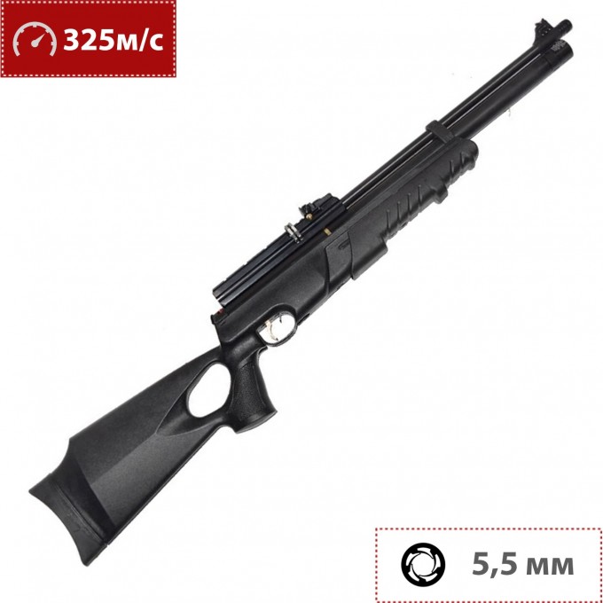 Пневматическая винтовка HATSAN AT44PA-10 5.5 мм (пластик, 3 Дж) AT44PA-10PCP55