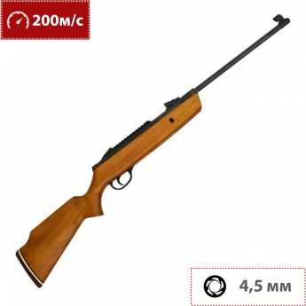 Винтовка пневматическая HATSAN ALPHA W 3 4,5 мм (дерево, 3 Дж)